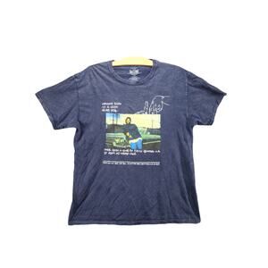 Mens Boyz N The Hood Ice Cube T Shirt Size L Blue Graphic Logo